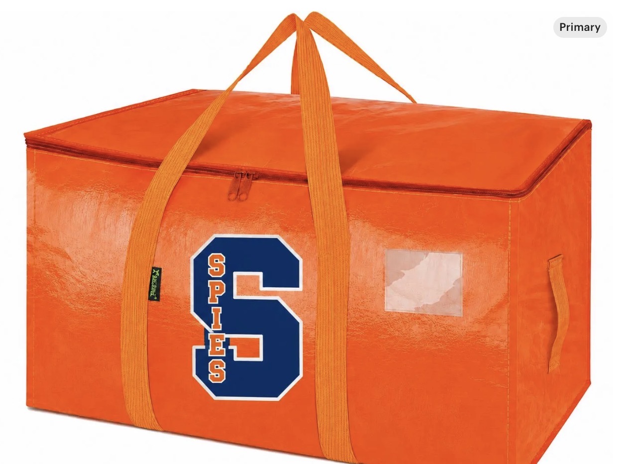 Personalized Dorm Packing Bags | College Move-In Storage Set 29β| Custom Name or Monogram | Senior Graduation Gift | Preppy Jumbo Storage Tote (dance team, bridal/bachelorette weekend