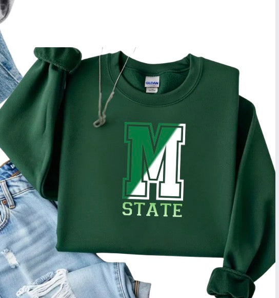 BIG varsity Letter Sweatshirt