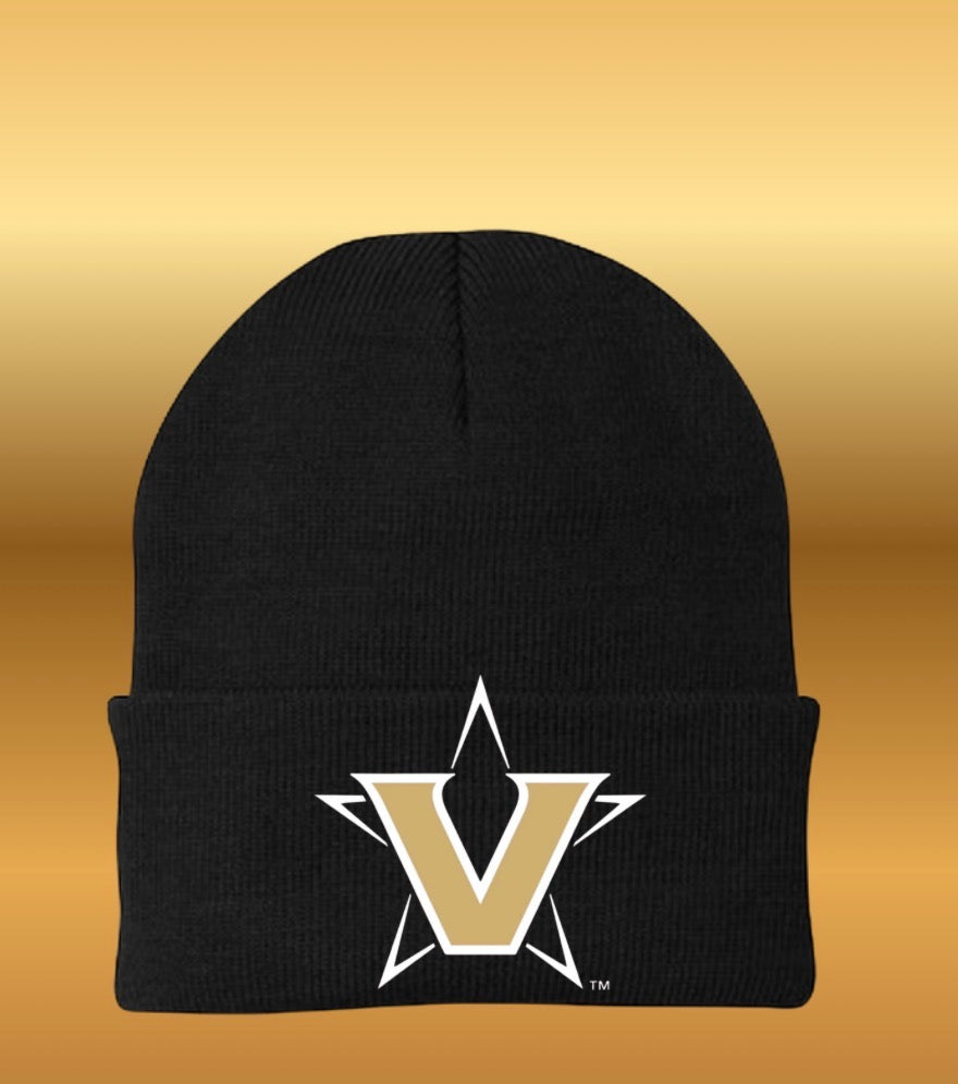 CUSTOM COLLEGE MASCOT BEANIE HAT UNISEX