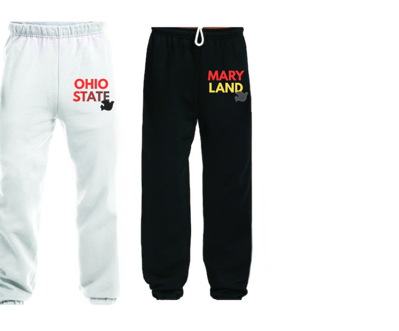 COLLEGE CITY sweatpants