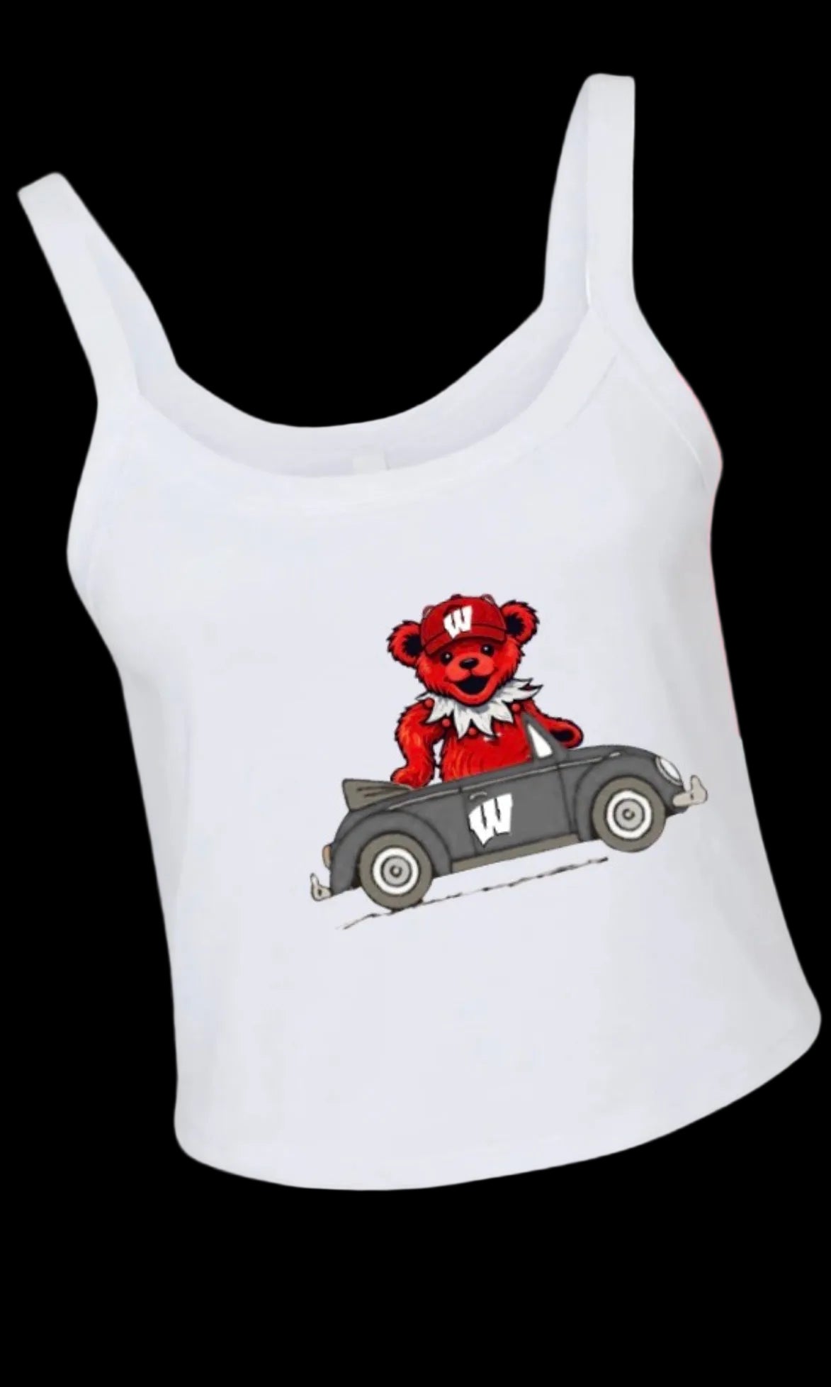 College Logo Spaghetti Tank