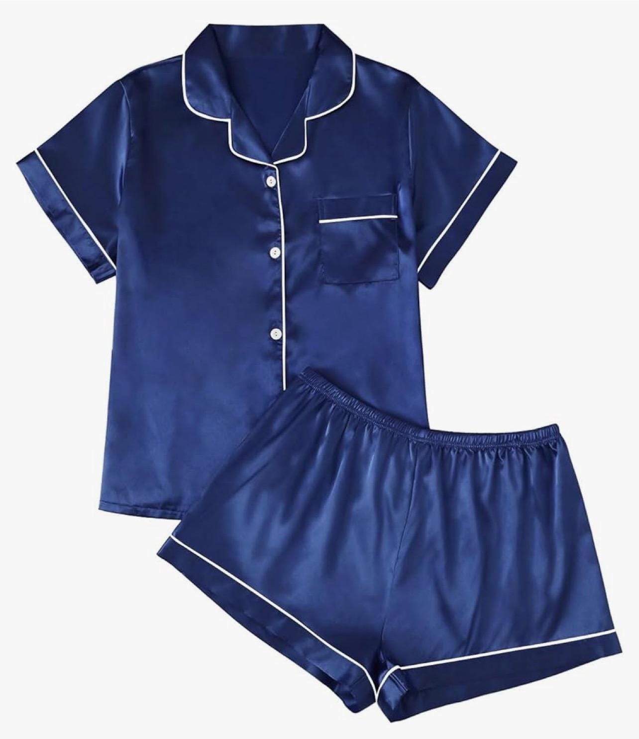 Bride’s 2pc Pajama Short Set for Bridal Party – Custom Bride & Bridesmaid Gifts (optional add your sorority Greek letters)