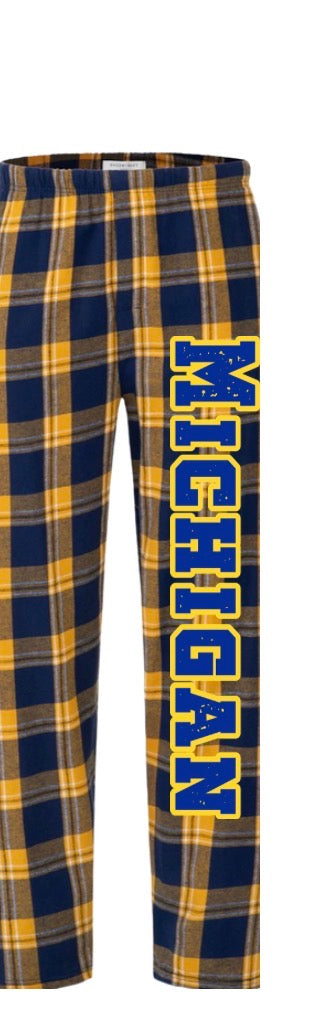 FLANNEL PAJAMA SCHOOL NAME