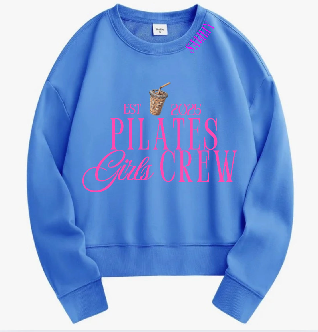 PILATES GIRLS CREW OVERSIZED SWEATSHIRT