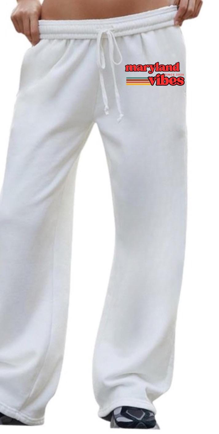 CUSTOM COLLEGE RETRO VIBE SWEATPANTS