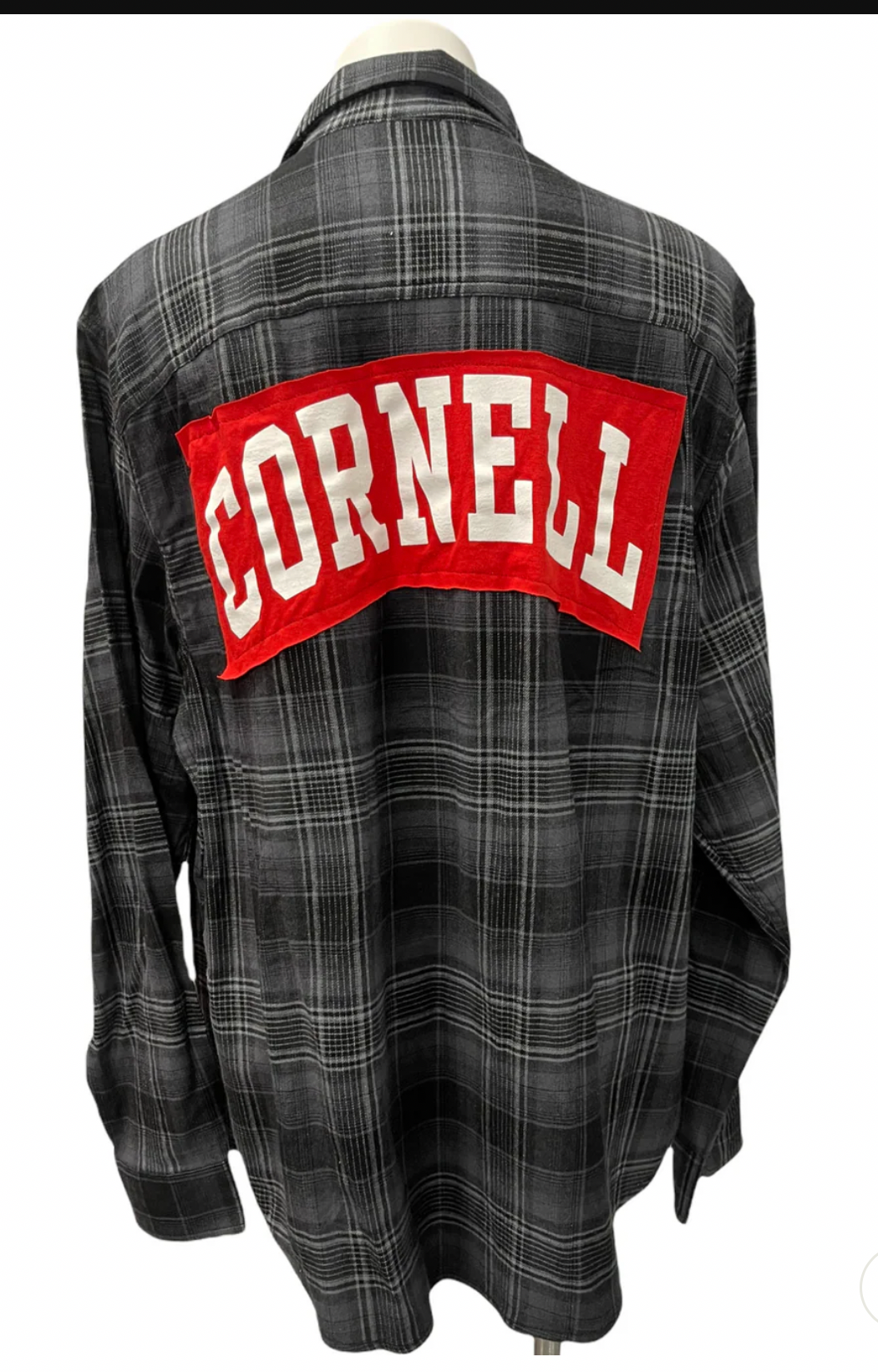 PATCHED VINTAGE COLLEGE FLANNELS