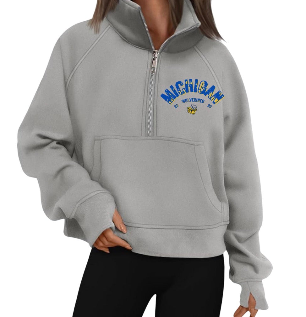 Men’s (unisex) HALF ZIP PULLOVER