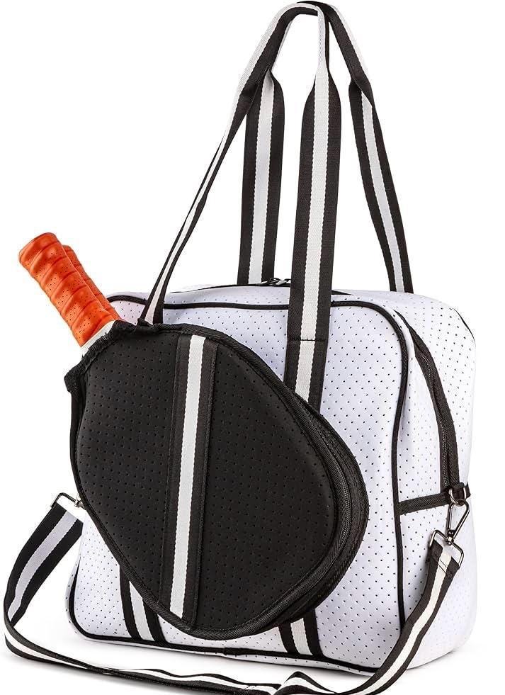 Personalized EMBROIDERED PICKLEBALL NEOPRENE TOTE SLING BAG