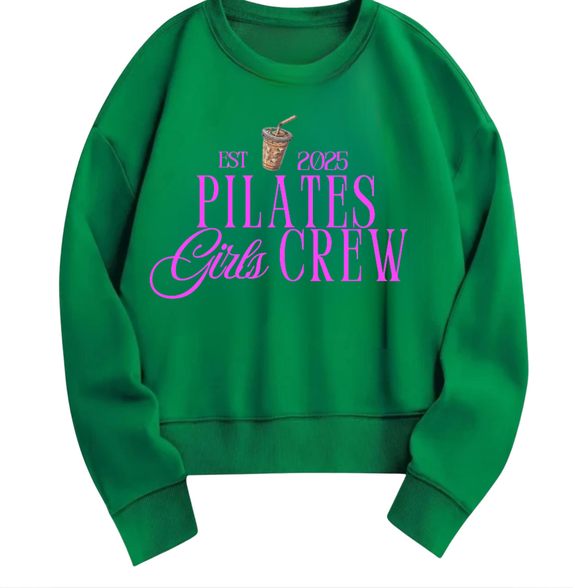 PILATES GIRLS CREW OVERSIZED SWEATSHIRT