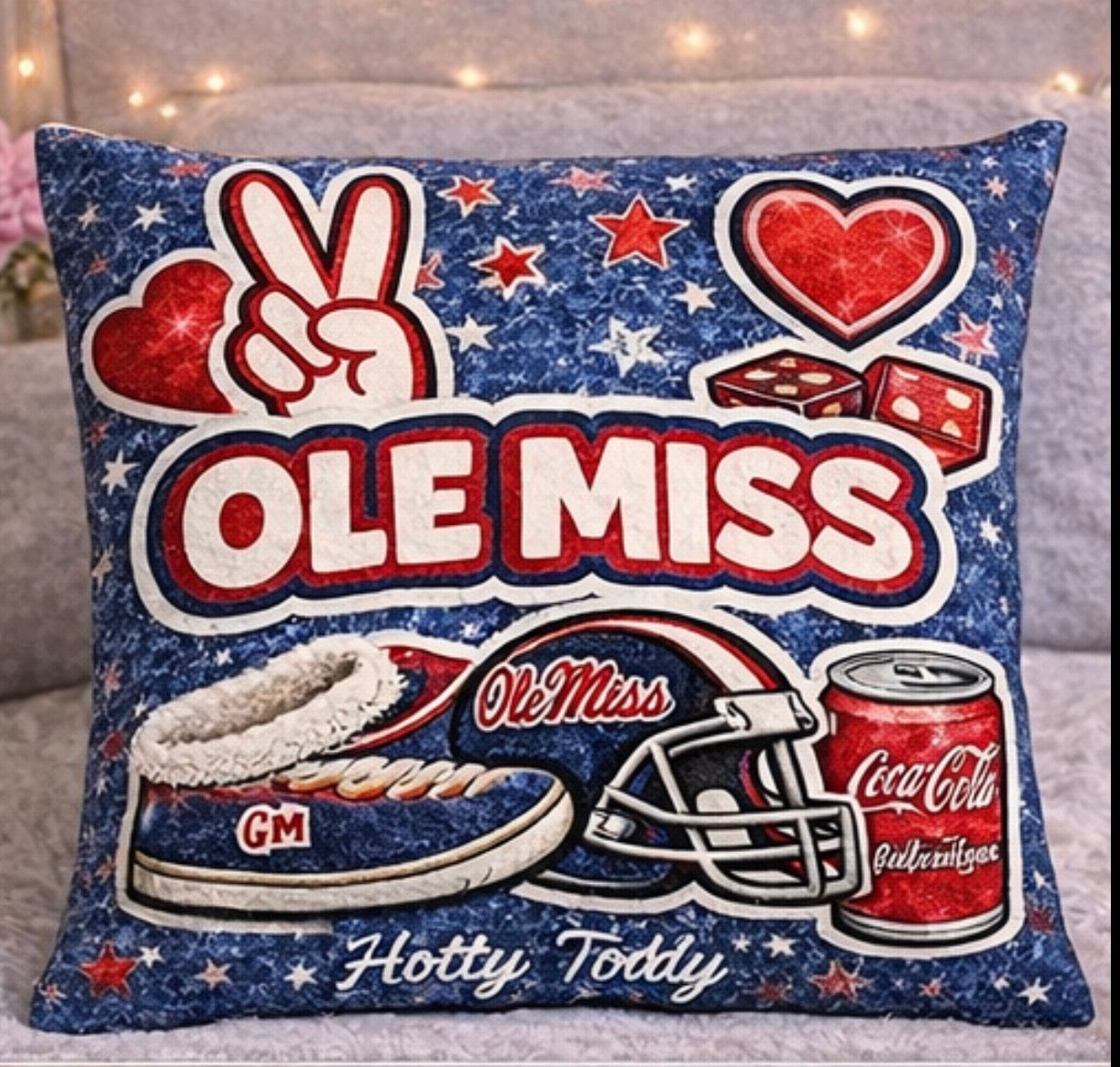 Custom Custom Dorm pillows/ Dorm Decor and Graduation- Fully Customizable add name, college, grad year or upload your own design