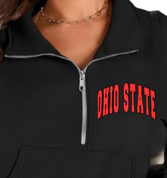 HALF ZIP LULU INSPIRED SCUBA PULLOVER