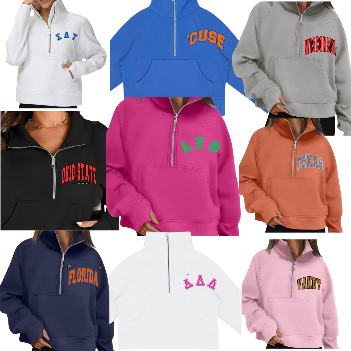 HALF ZIP LULU INSPIRED SCUBA PULLOVER