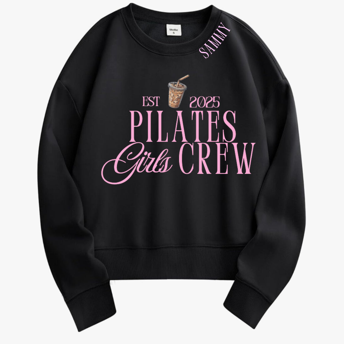 PILATES GIRLS CREW OVERSIZED SWEATSHIRT
