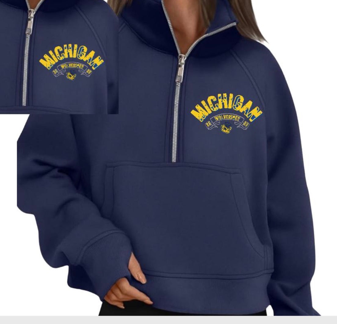 Men’s (unisex) HALF ZIP PULLOVER