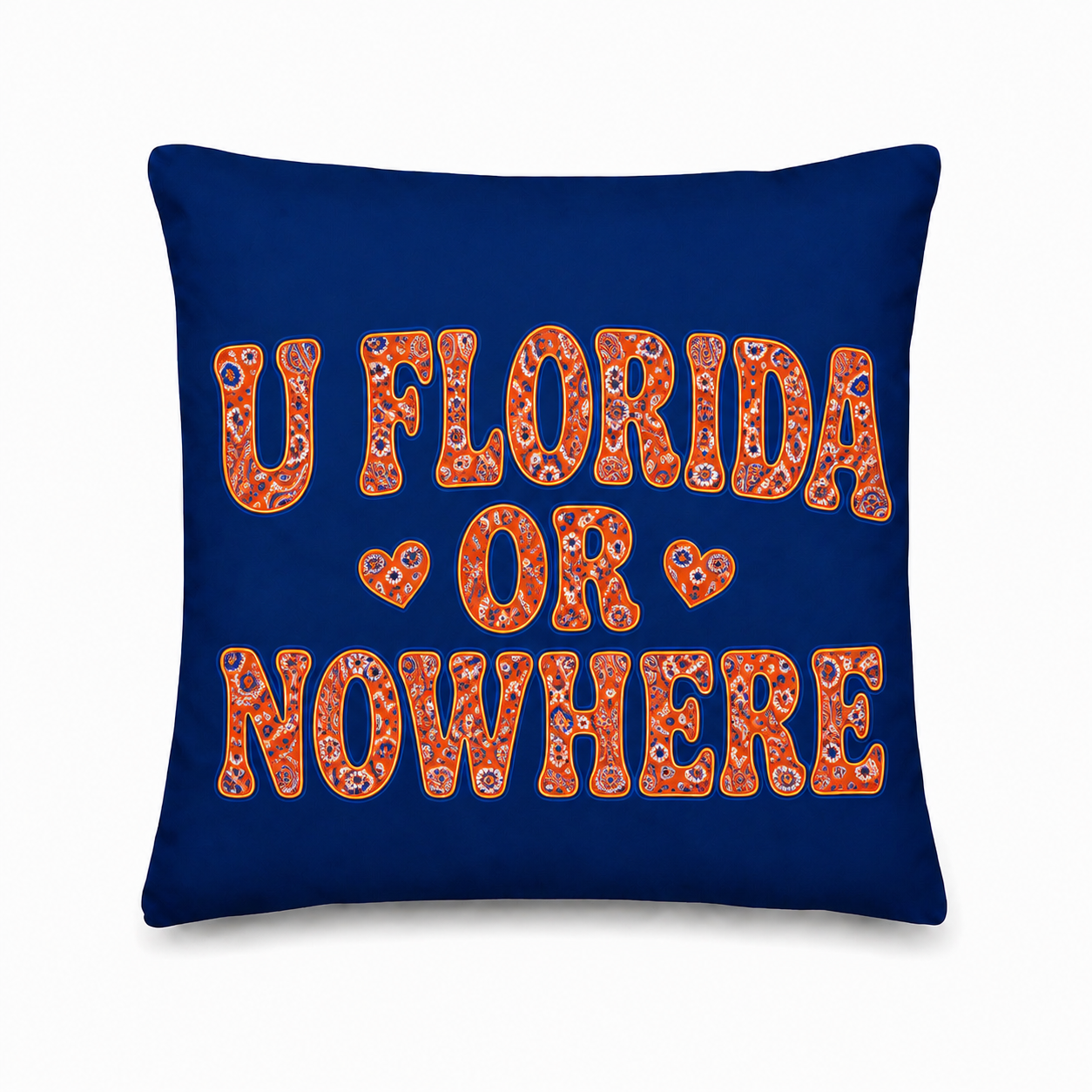 “Any Name or Nowhere” pillow