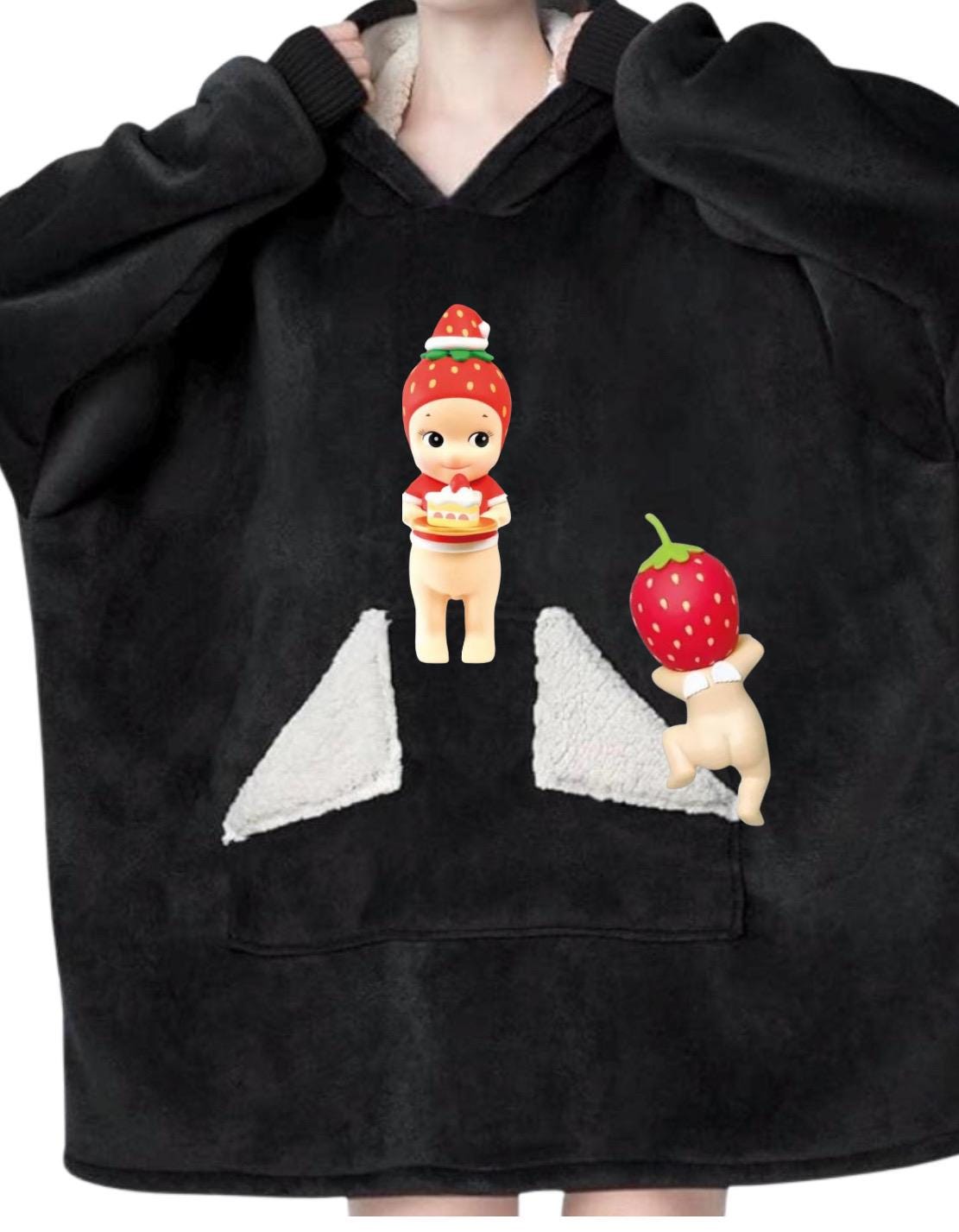 CUSTOM WEARABLE HOODED BLANKET