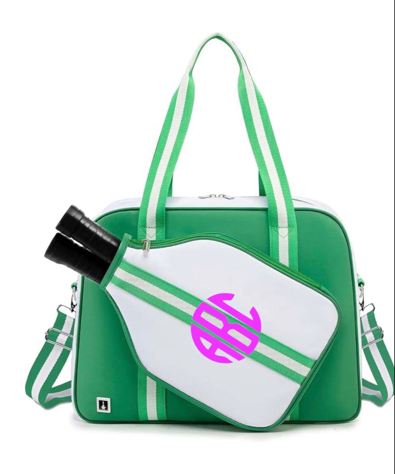 Personalized EMBROIDERED PICKLEBALL NEOPRENE TOTE SLING BAG