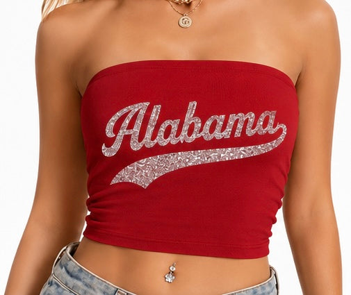 Tube Top Gameday - Glitter