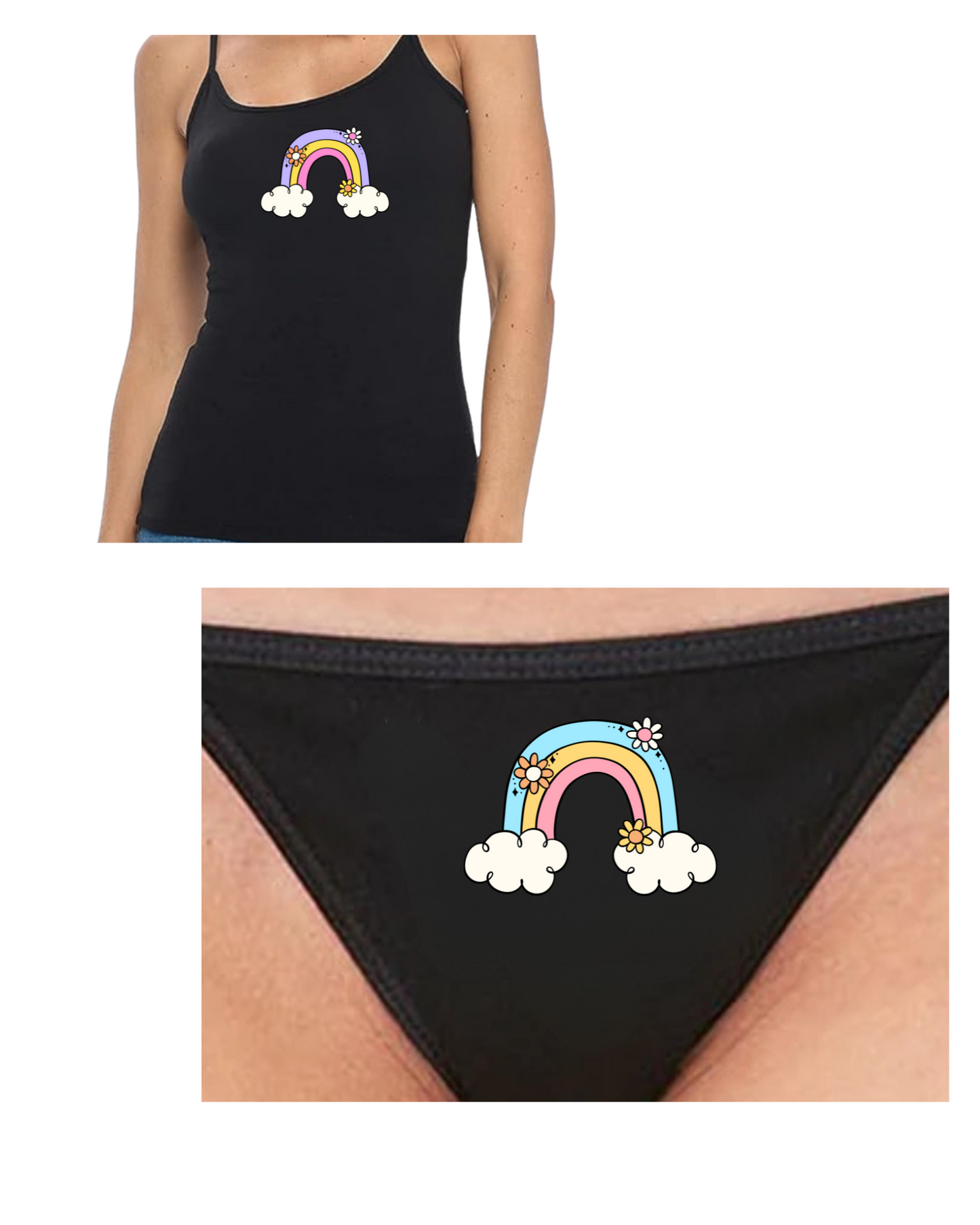 CUSTOM THONG OR CAMI SET