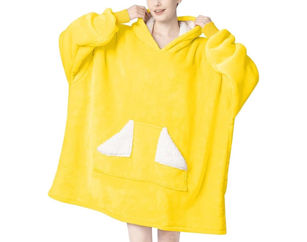 CUSTOM WEARABLE HOODED BLANKET