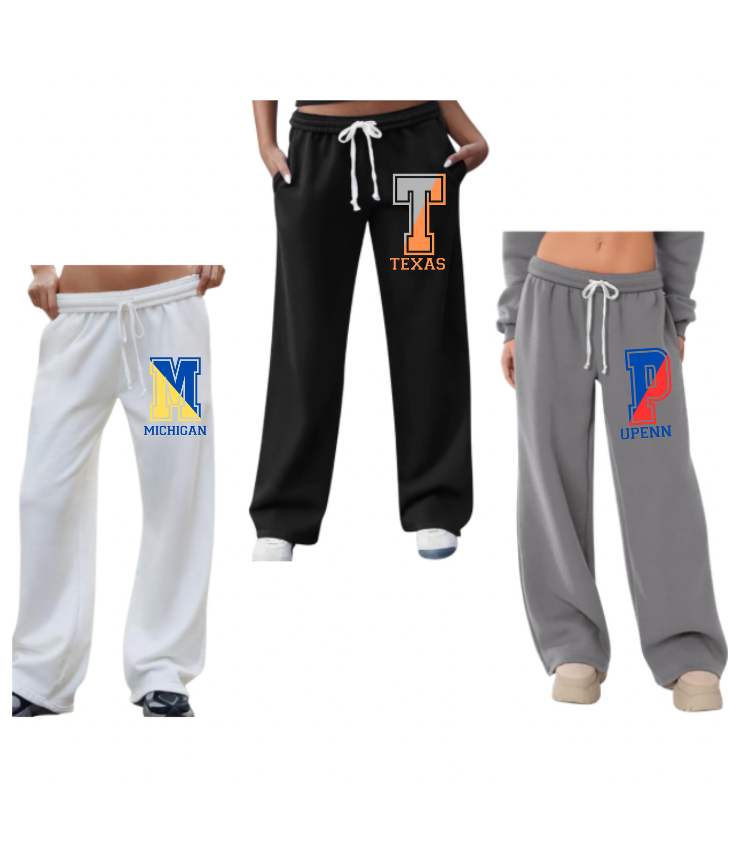 Varsity BIG LETTER sweatpants