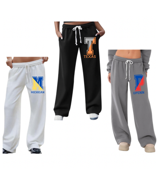 Varsity BIG LETTER sweatpants