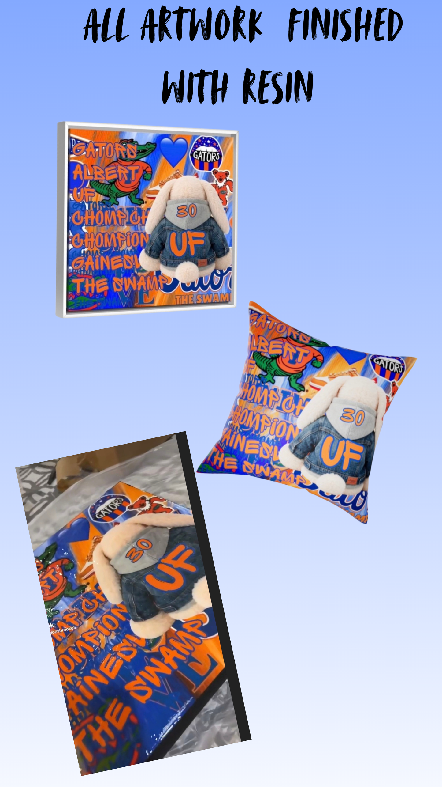 Custom Custom Dorm pillows/ Dorm Decor and Graduation- Fully Customizable add name, college, grad year or upload your own design