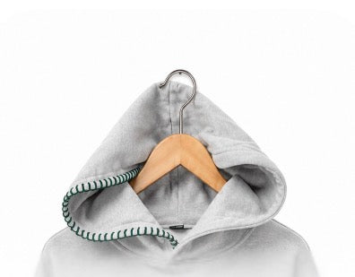 Custom College Hoodie with handstitch detail