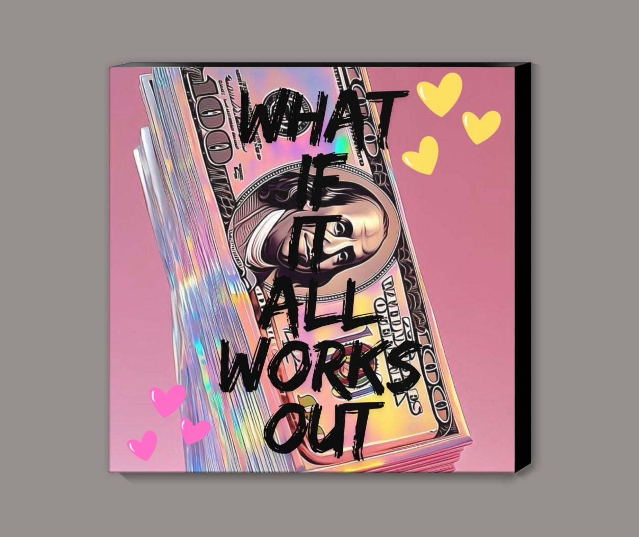 Wall Decor College, home  or Apt mixed media canvases Fully Customizable add name, college, grad year  upgrade to  glitter resin or canvas only