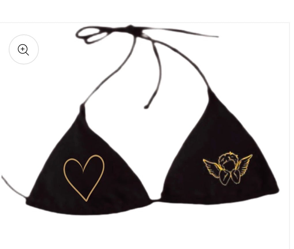 Design your own tailgate college bikini (Triangle top and bottom)