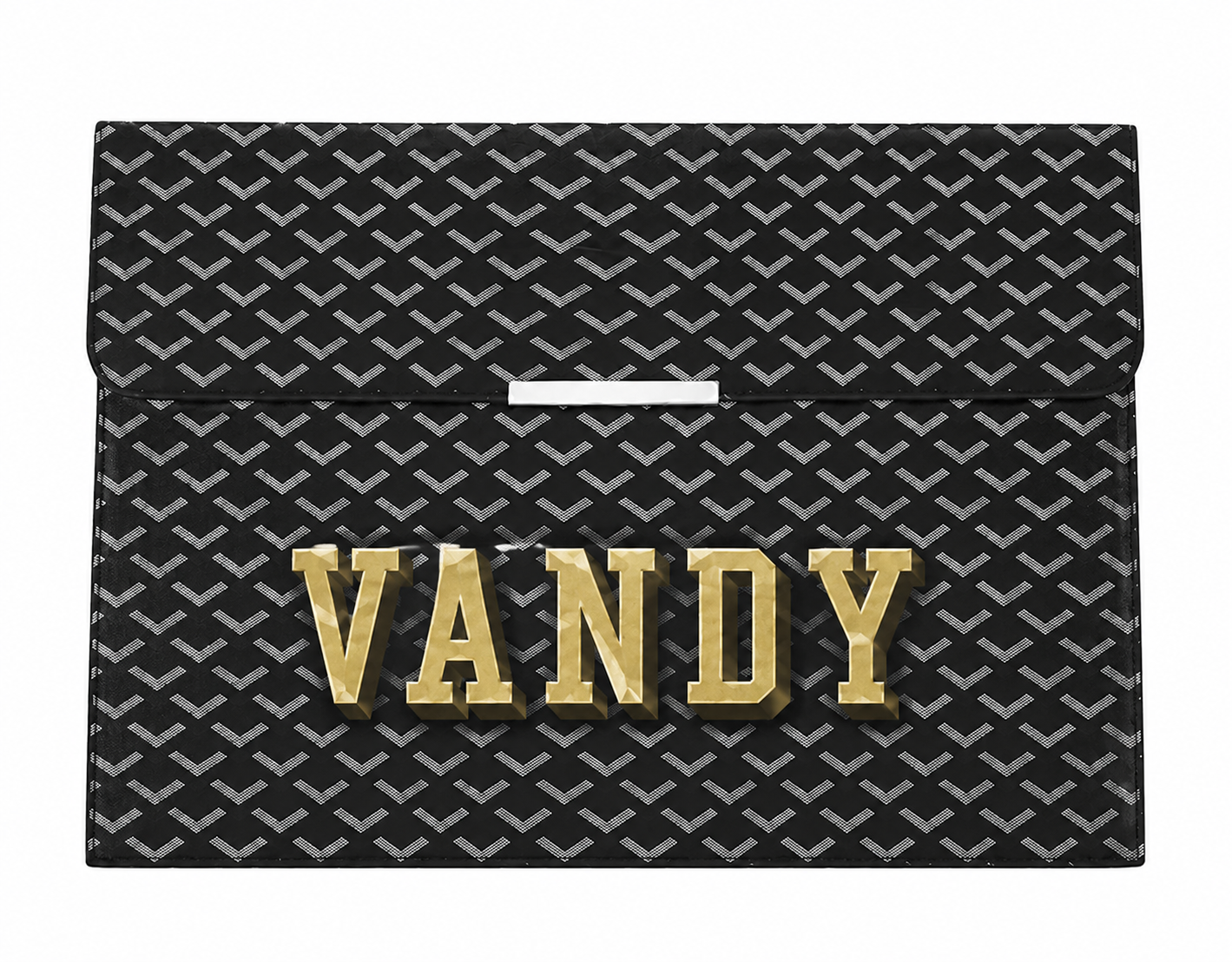 Personalized 15.6” Laptop Sleeve Organizer for Laptop MacBook Notebook iPad, Magnetic Closure Slim Scratch-Resistant Portfolio Case for Office School Travel, Gift for Students & Professionals