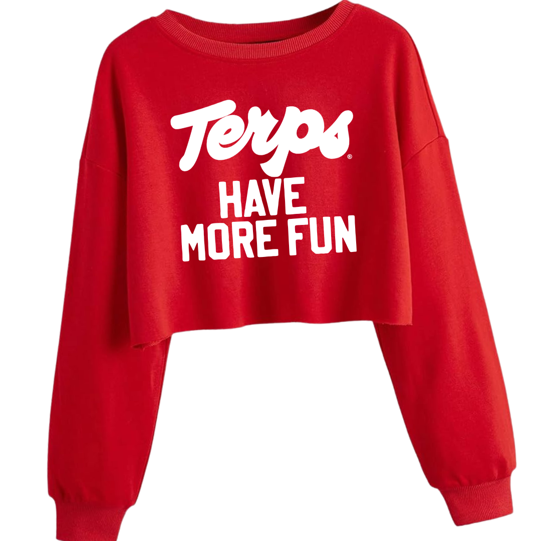 Any image college - CROPPED SWEATSHIRT CUSTOMIZABLE