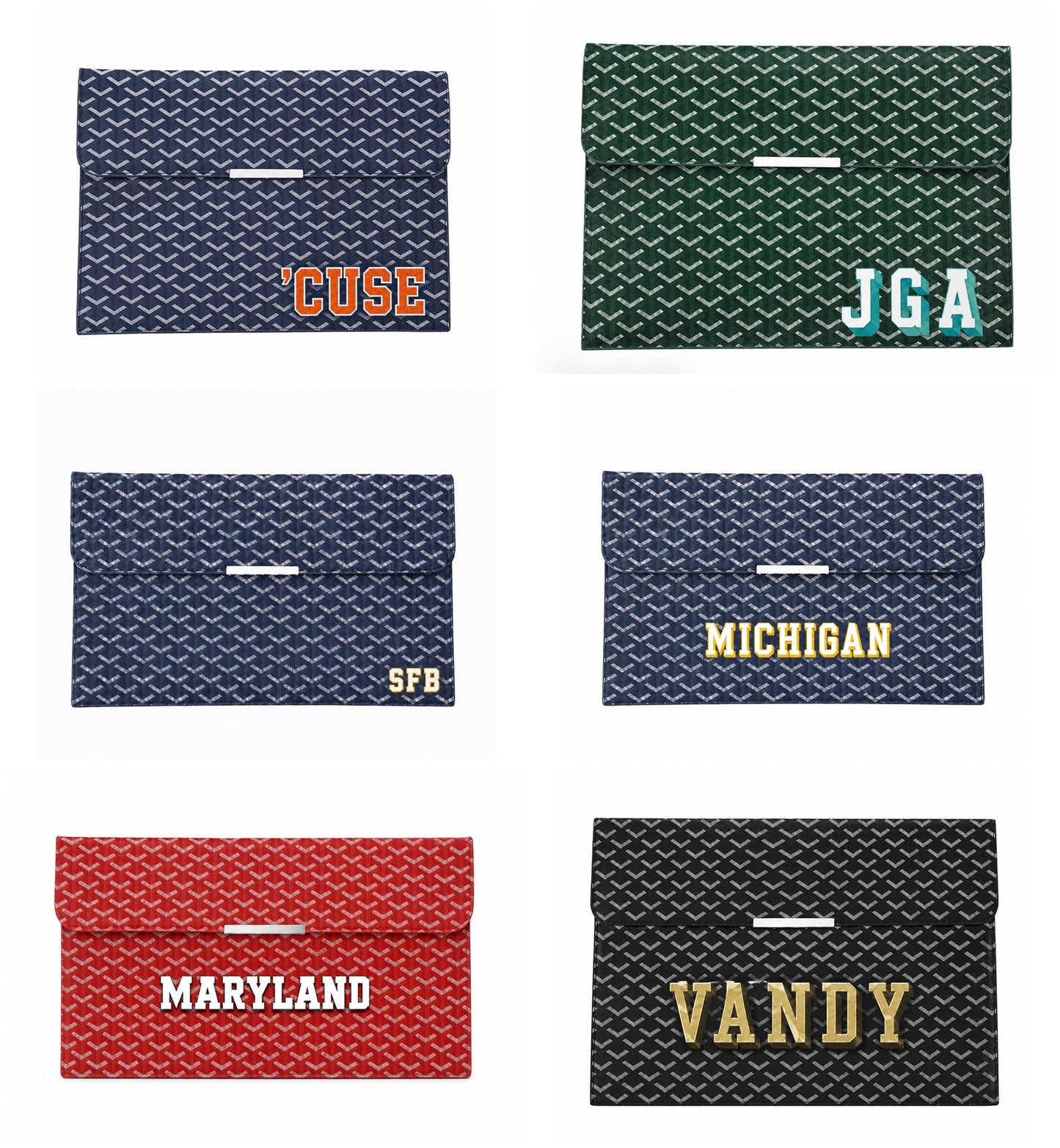 Personalized 15.6” Laptop Sleeve Organizer for Laptop MacBook Notebook iPad, Magnetic Closure Slim Scratch-Resistant Portfolio Case for Office School Travel, Gift for Students & Professionals