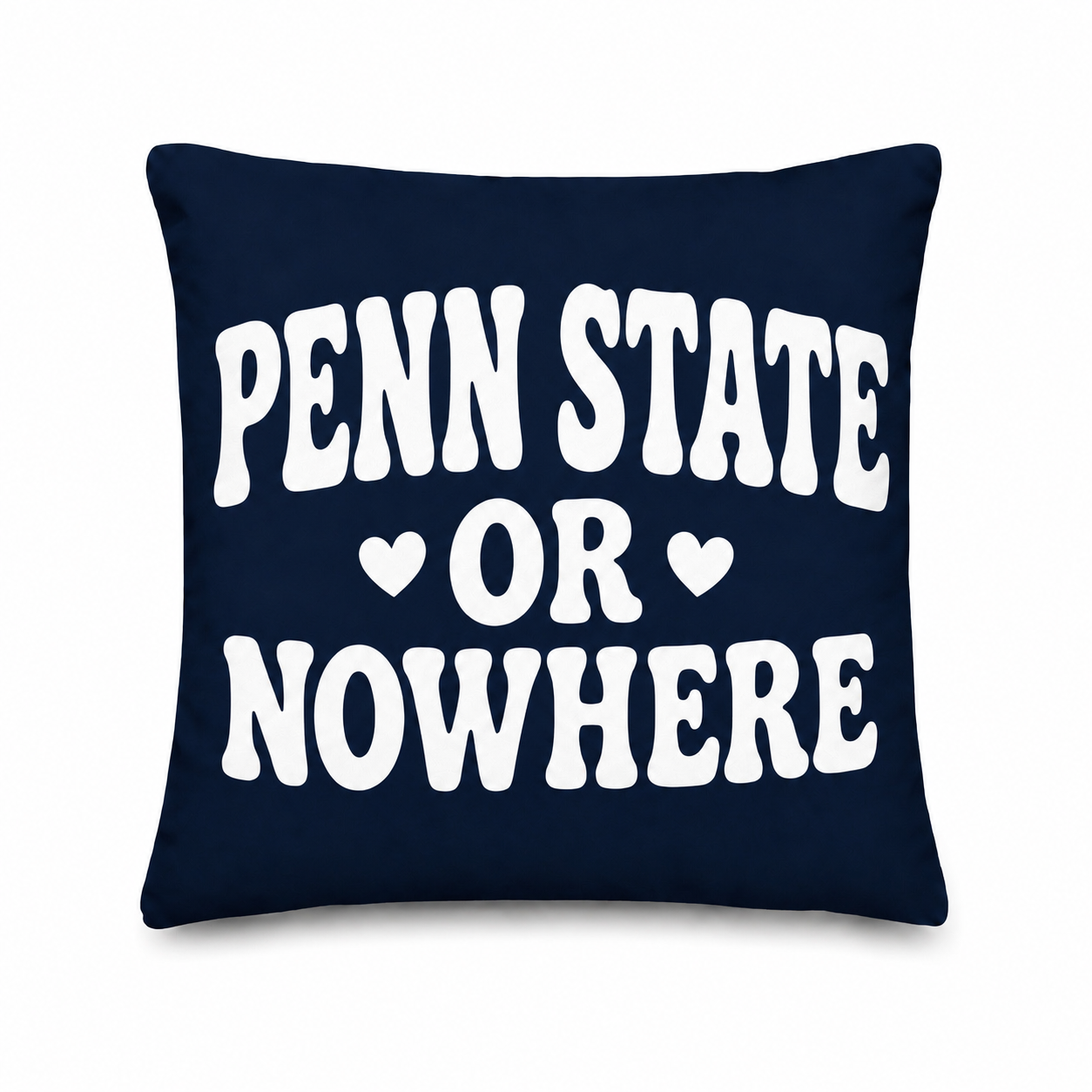 “Any Name or Nowhere” pillow