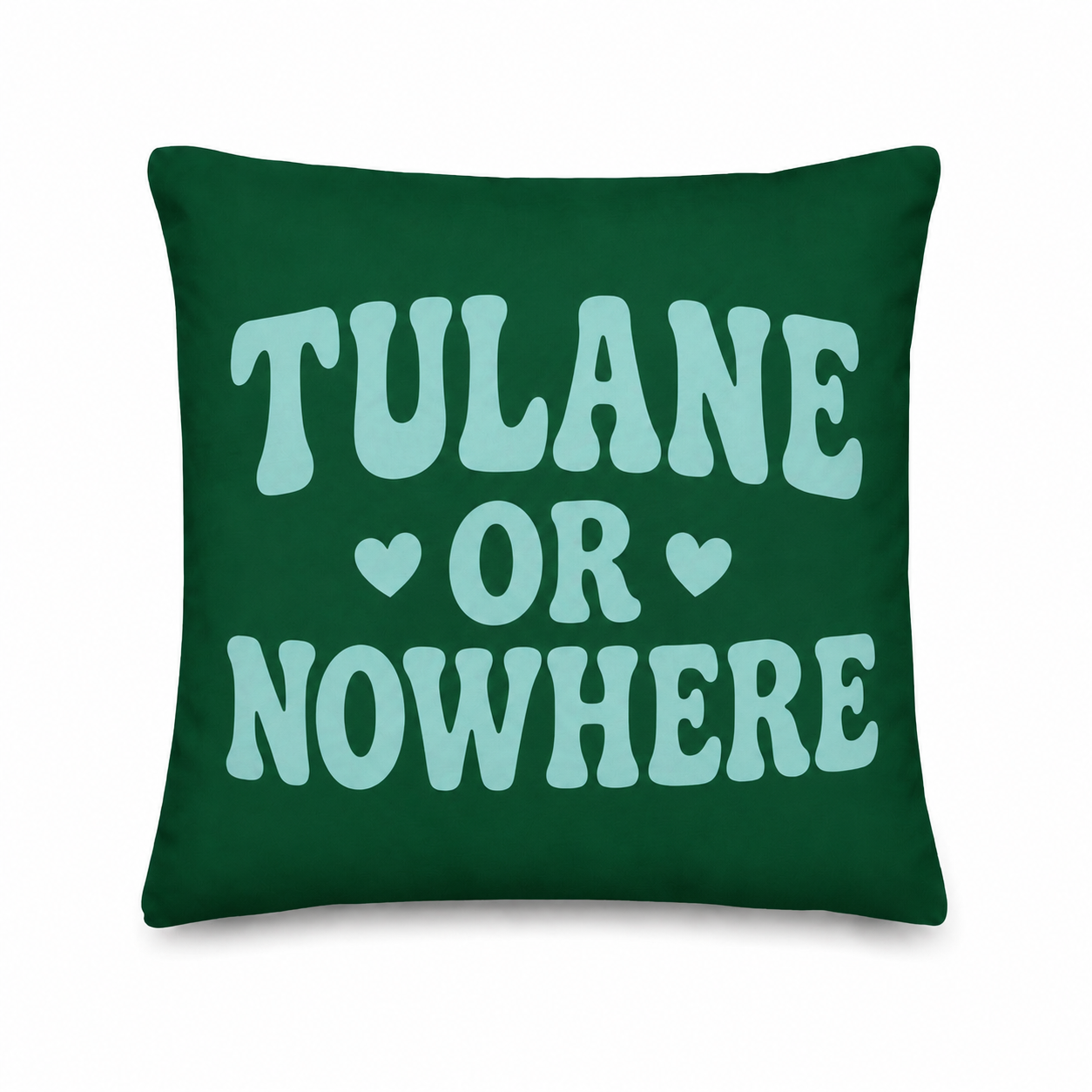 “Any Name or Nowhere” pillow