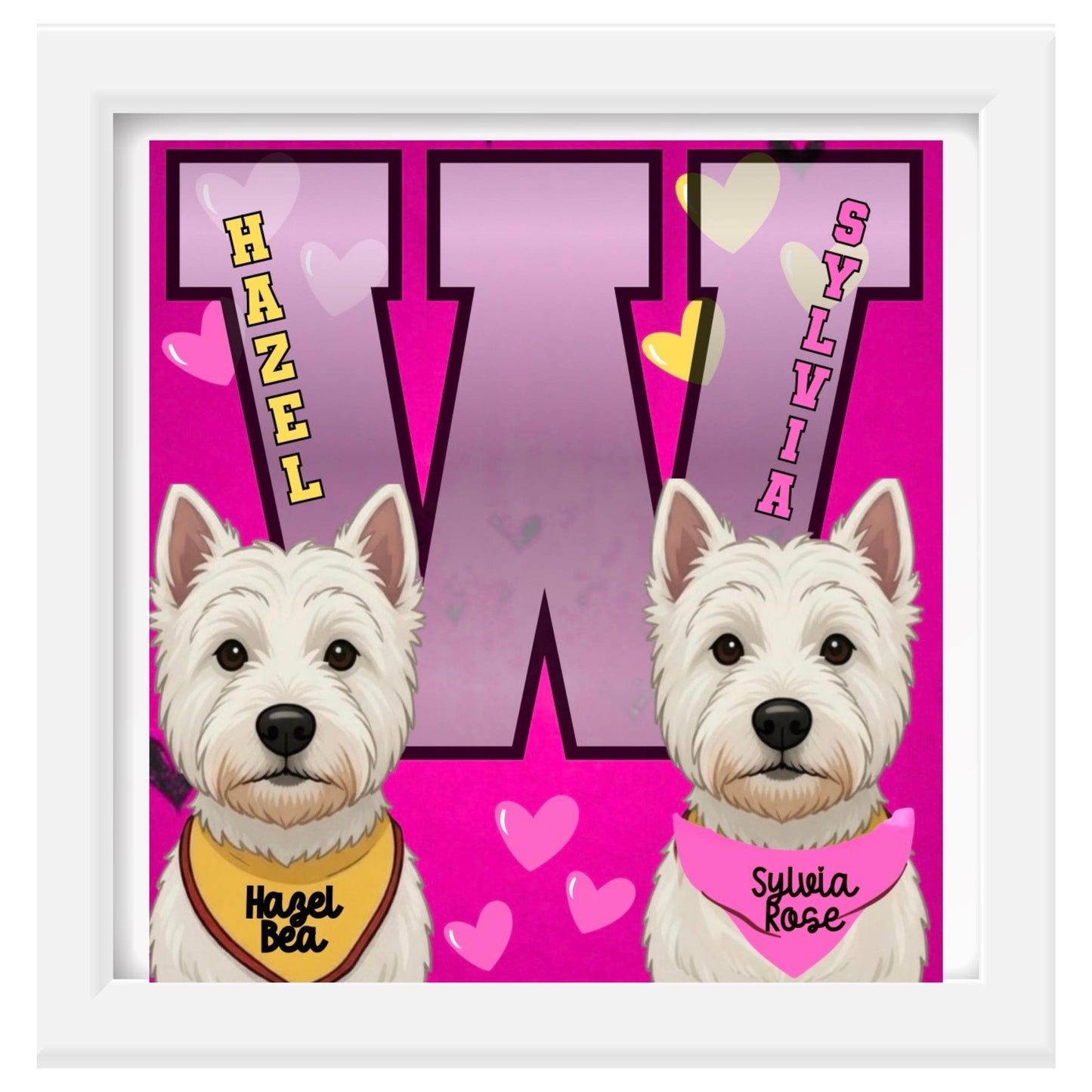 Dog/Cat/PetPortrait Pillow | Dog Face Square Pillow