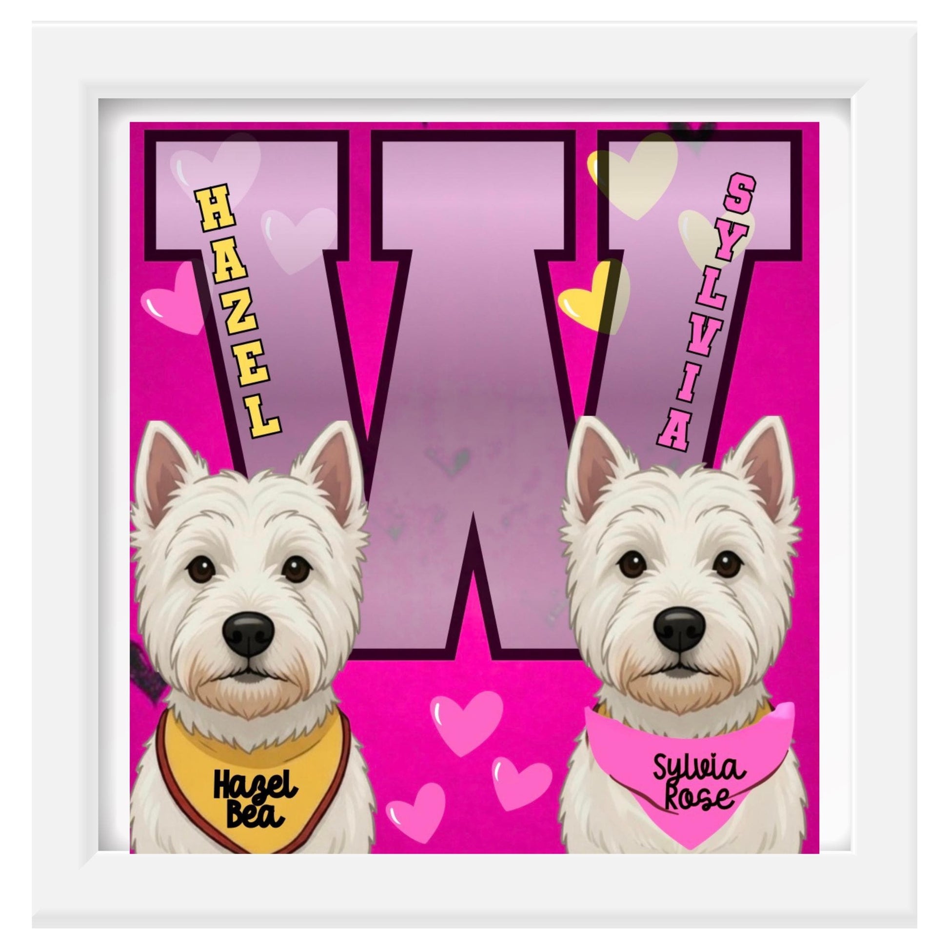 Dog/Cat/PetPortrait Pillow | Dog Face Square Pillow