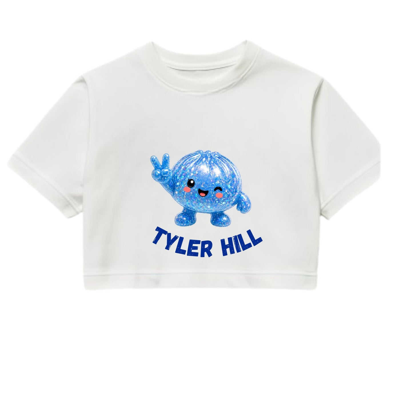 Kids/Adult Sonny Angel, Dumpling, jellycat personalized cropped tshirt (collest for COLLEGE gameday & CAMP)