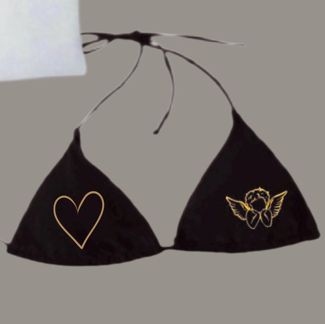 Design your own tailgate college bikini (Triangle top and bottom)