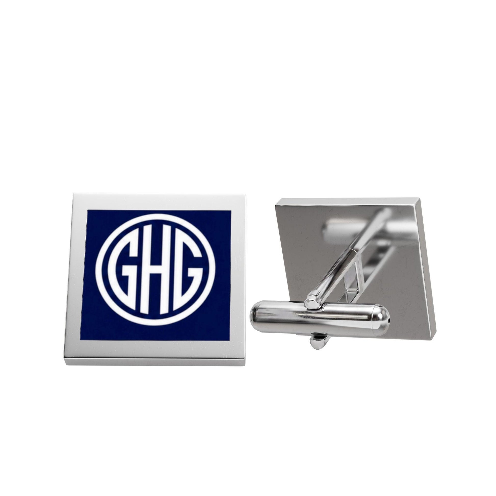 Personalized Cufflinks add your name monogram