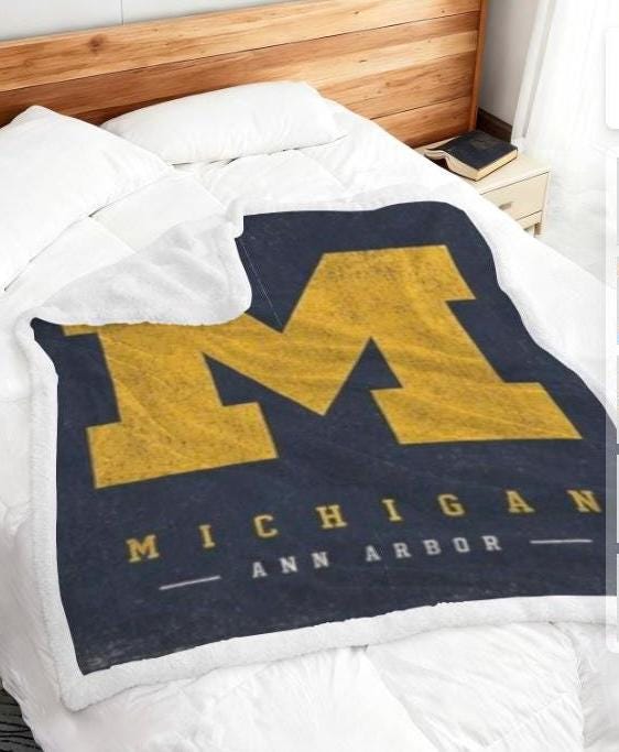 College(Or any theme) Blanket Soft Thick Fleece – Custom everything,camp, school, Theme