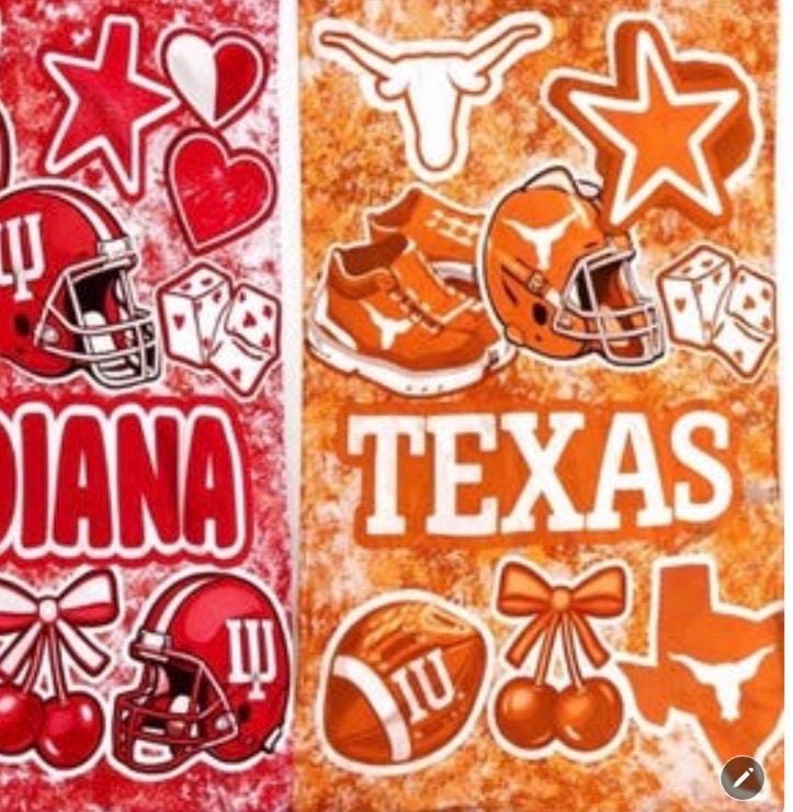 College(Or any theme) Blanket Soft Thick Fleece – Custom everything,camp, school, Theme
