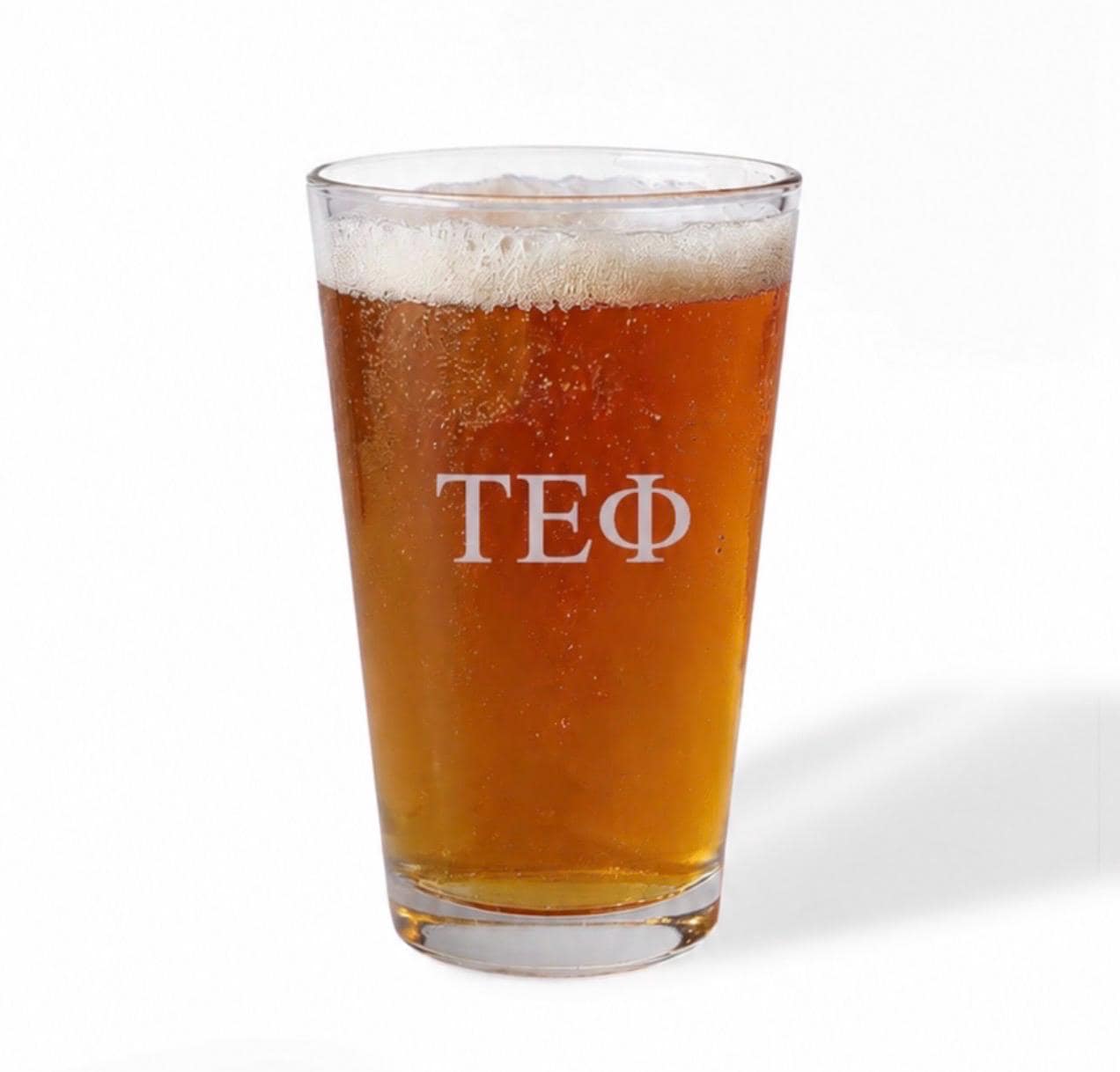 College dad and bachelor personalized Beer Glass | Engraved