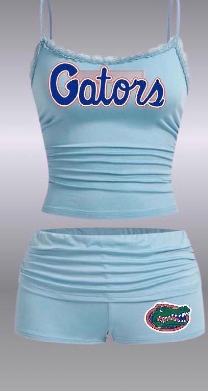 COLLEGE yoga pilates workout set or add your team (bralette, cropped or full length tank options)