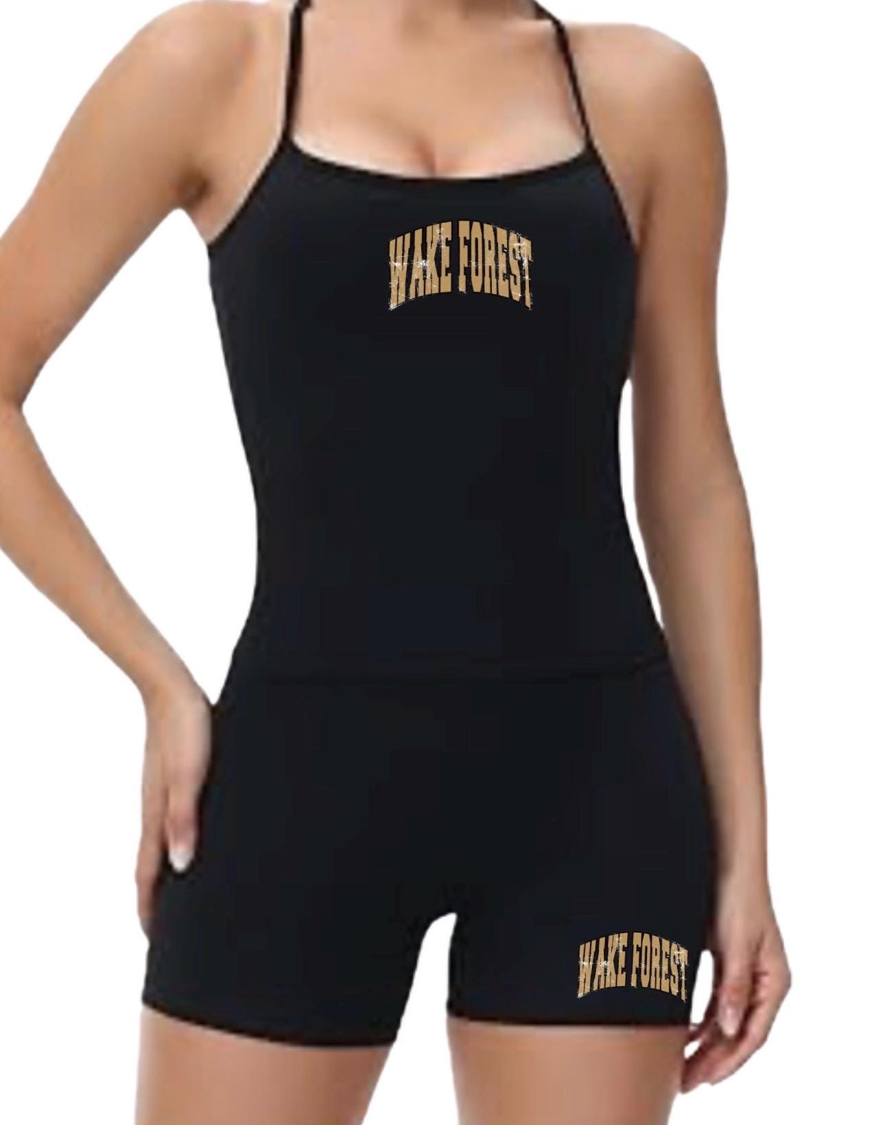 black workout  set  wake forest
