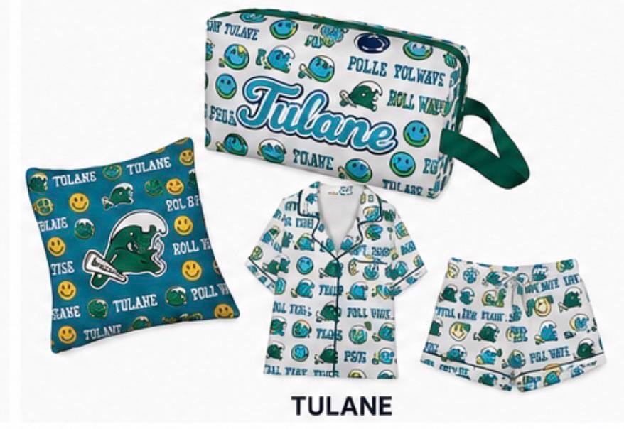 Tulane pajama set