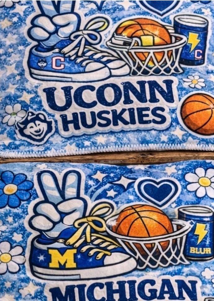 College(Or any theme) Blanket Soft Thick Fleece – Custom everything,camp, school, Theme