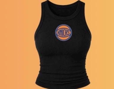 Knicks fitted tank! Knickerbockers or Knicks option..add name