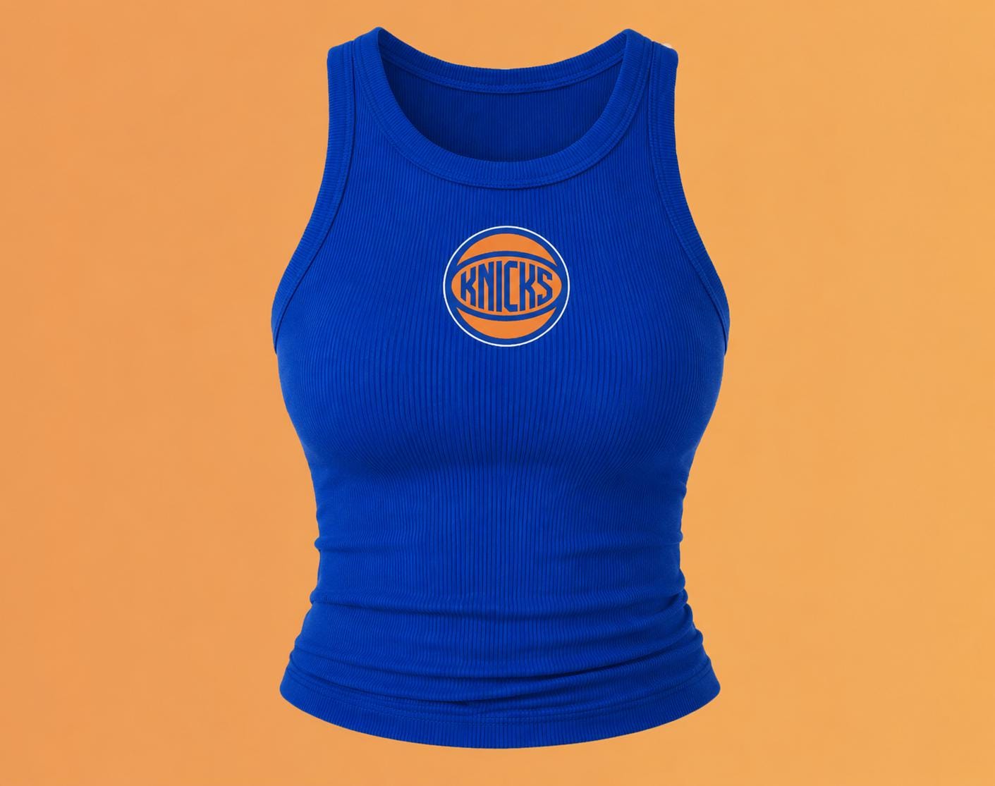 Knicks fitted tank! Knickerbockers or Knicks option..add name
